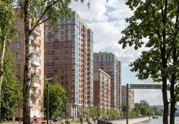 Жилой квартал в Печатниках на Южнопортовой улице